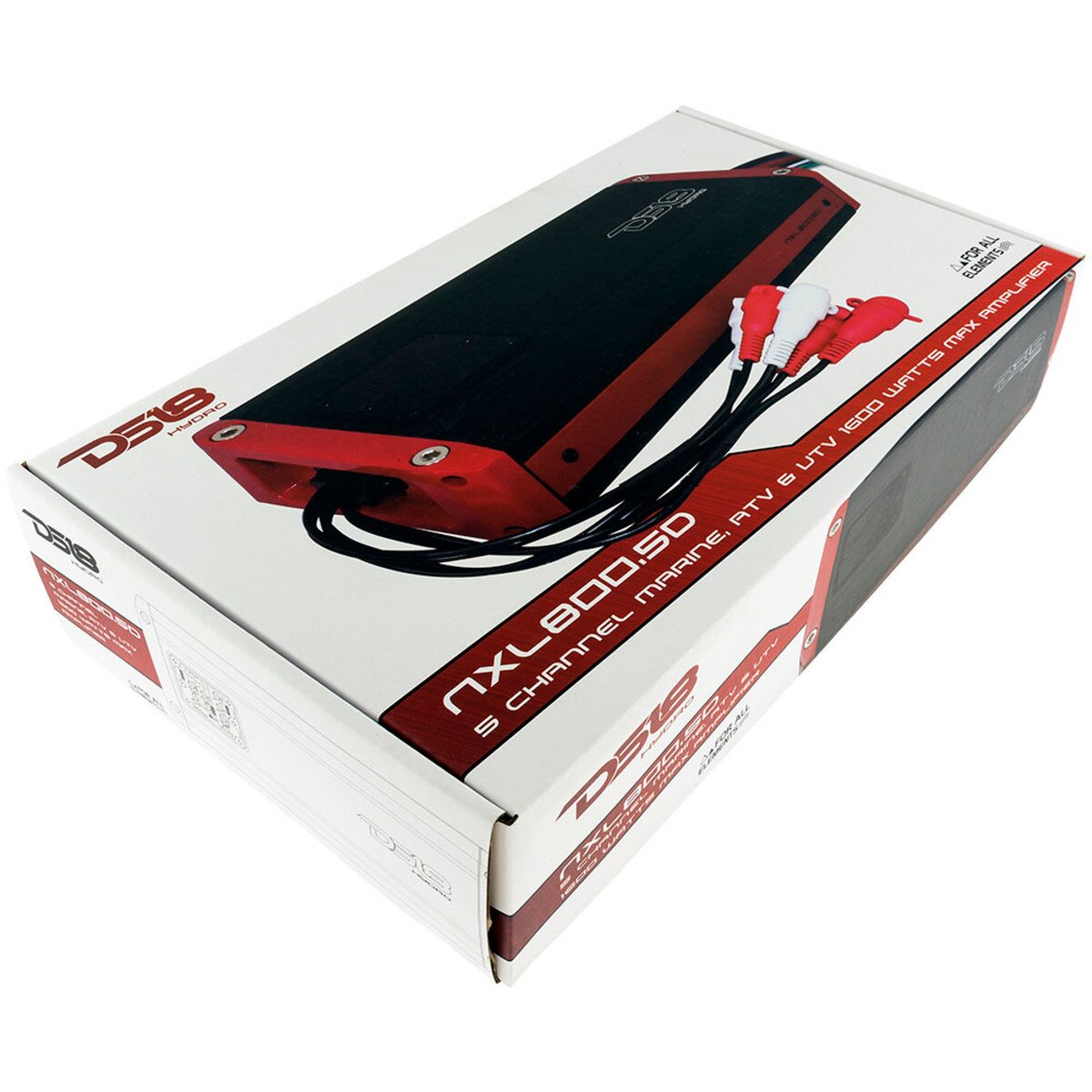 DS18 NXL800.5D HYDRO 5Channel Full Range Digital Marine 1600W Amplifier